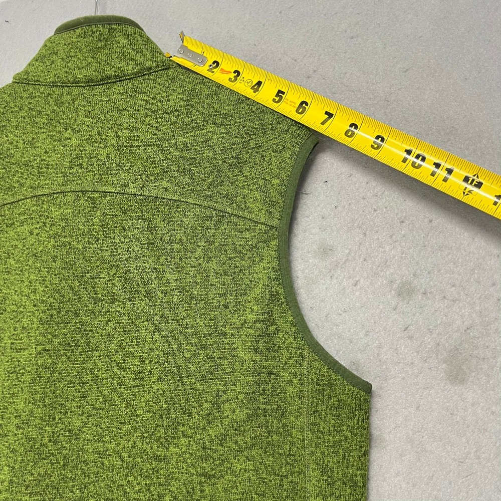 Orvis Mens Sweater Fleece Vest Green Full Zip Outdoor Fly Fishing Hiking Large - Picture 10 of 10